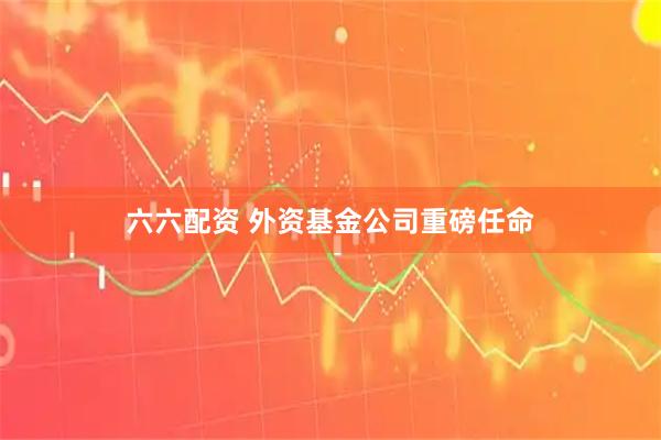 六六配资 外资基金公司重磅任命
