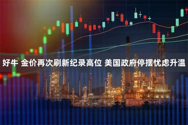 好牛 金价再次刷新纪录高位 美国政府停摆忧虑升温