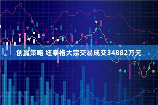 创赢策略 纽泰格大宗交易成交34882万元