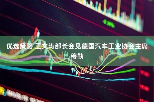 优选策略 王文涛部长会见德国汽车工业协会主席穆勒