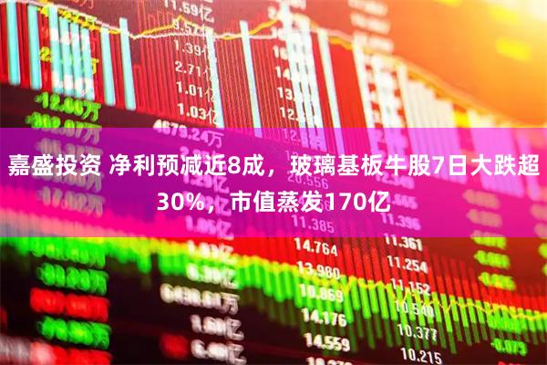 嘉盛投资 净利预减近8成,玻璃基板牛股7日大跌超30%,市值蒸发170亿